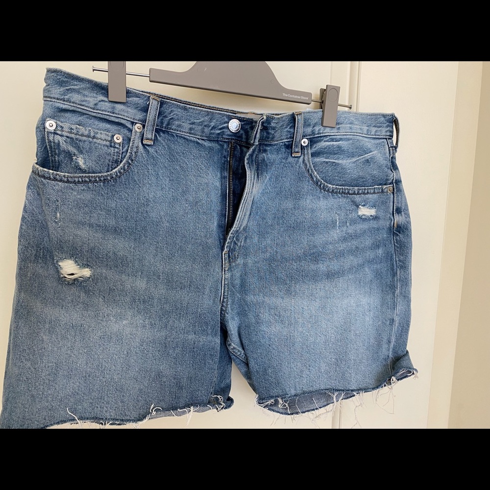 Everlane Distressed Shorts